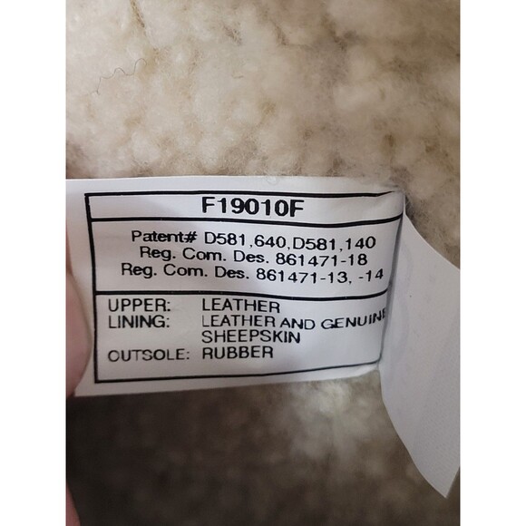 UGG Australia Adirondack Tall Leather Sheepskin Winter Boots Women 10 Chestnut - Picture 4 of 14